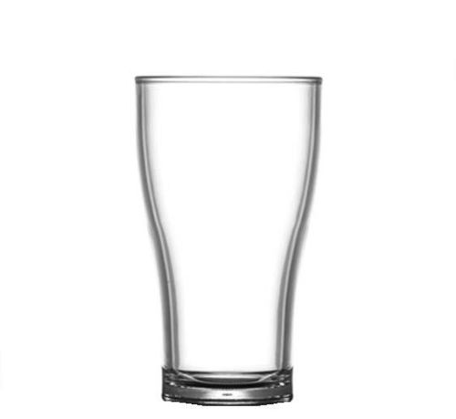 Kunststoff-Bierglas Viking mit einem Fassungsvermögen von 43 cl. und transparentem Material, dieses Bierglas ist geeignet für Druck und Gravur